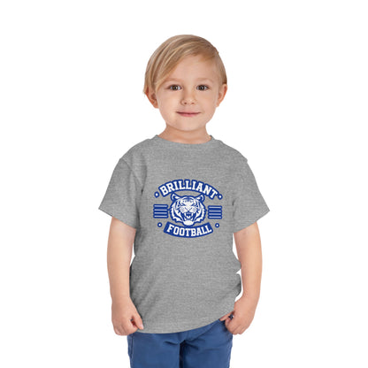 Toddler Tee \ Brilliant Tigers Football \ BTF2