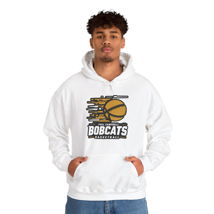 Adult Hoodie Sweatshirt \ Phil Campbell Bobcats Basketball \ PCBBK2