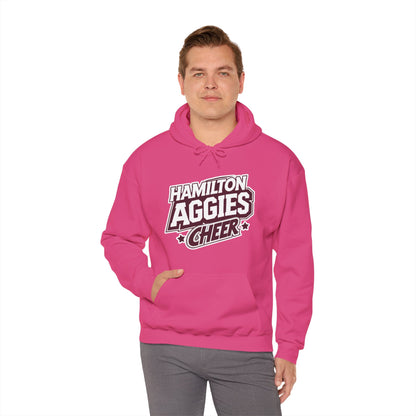 Adult Hoodie Sweatshirt \ Hamilton Aggies Cheer \ HAC1