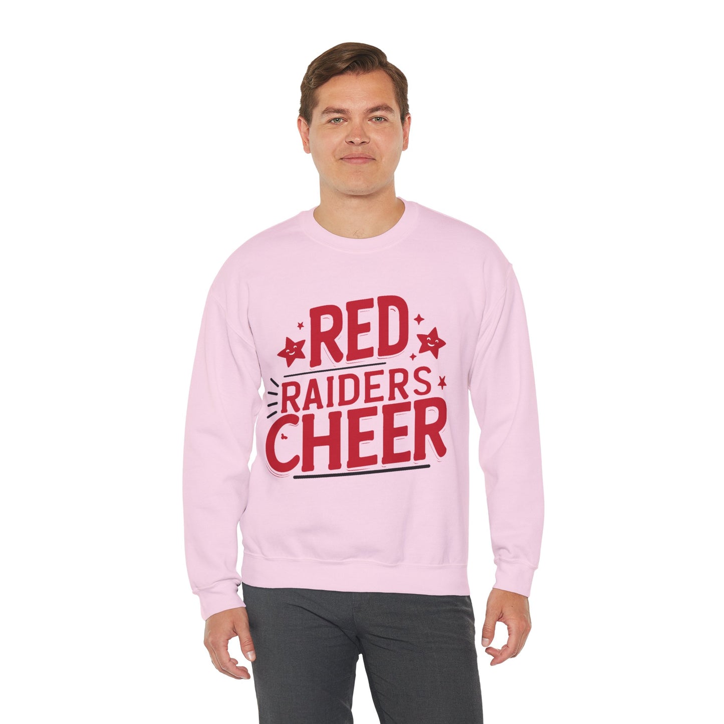 Adult Crewneck Sweatshirt \ Marion County Red Raiders Cheer \ MCC2