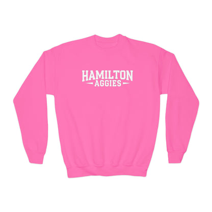 Youth Crewneck Sweatshirt \ Hamilton Aggies \ HA3