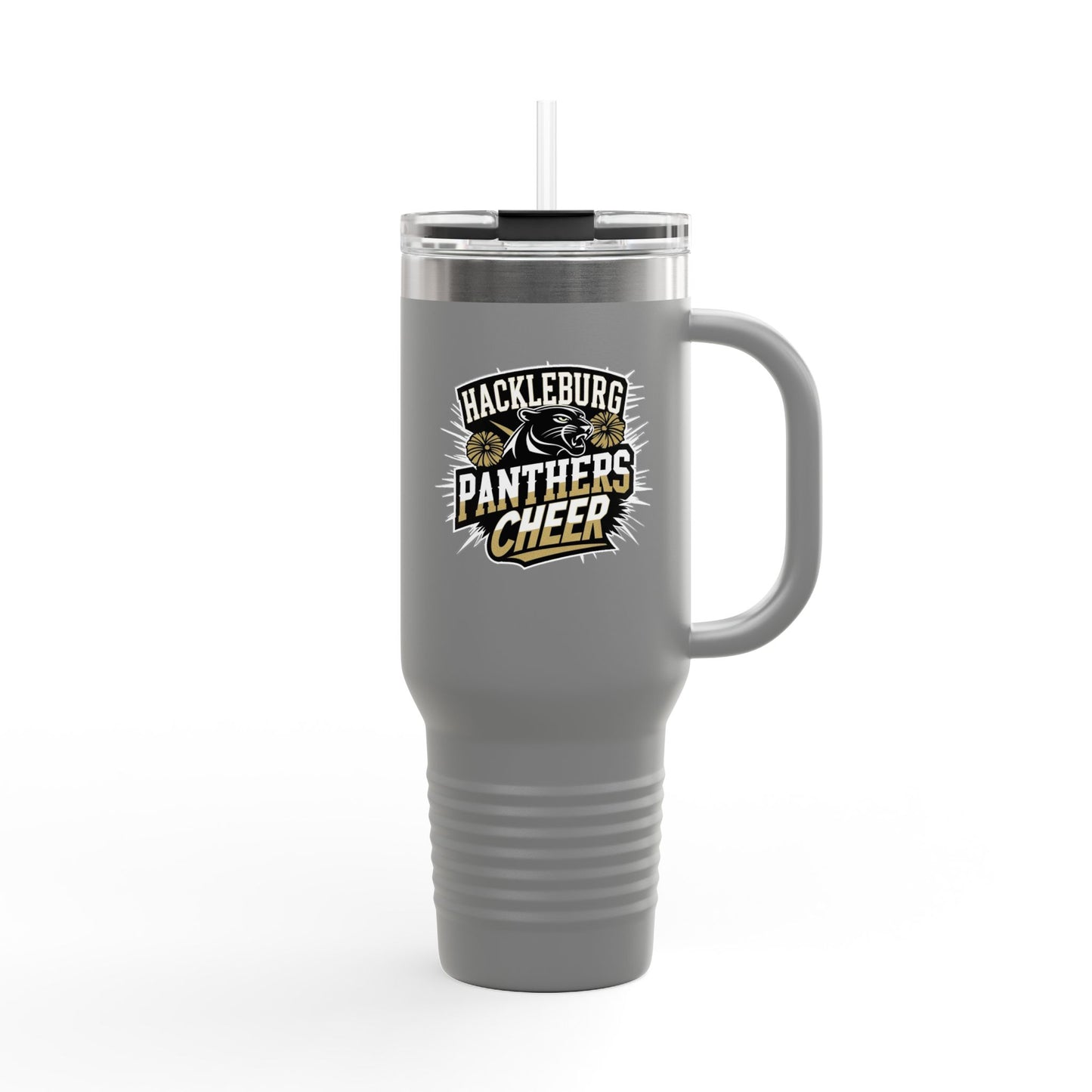 40oz Insulated Tumbler \ Hackleburg Panthers Cheer \ HPC1