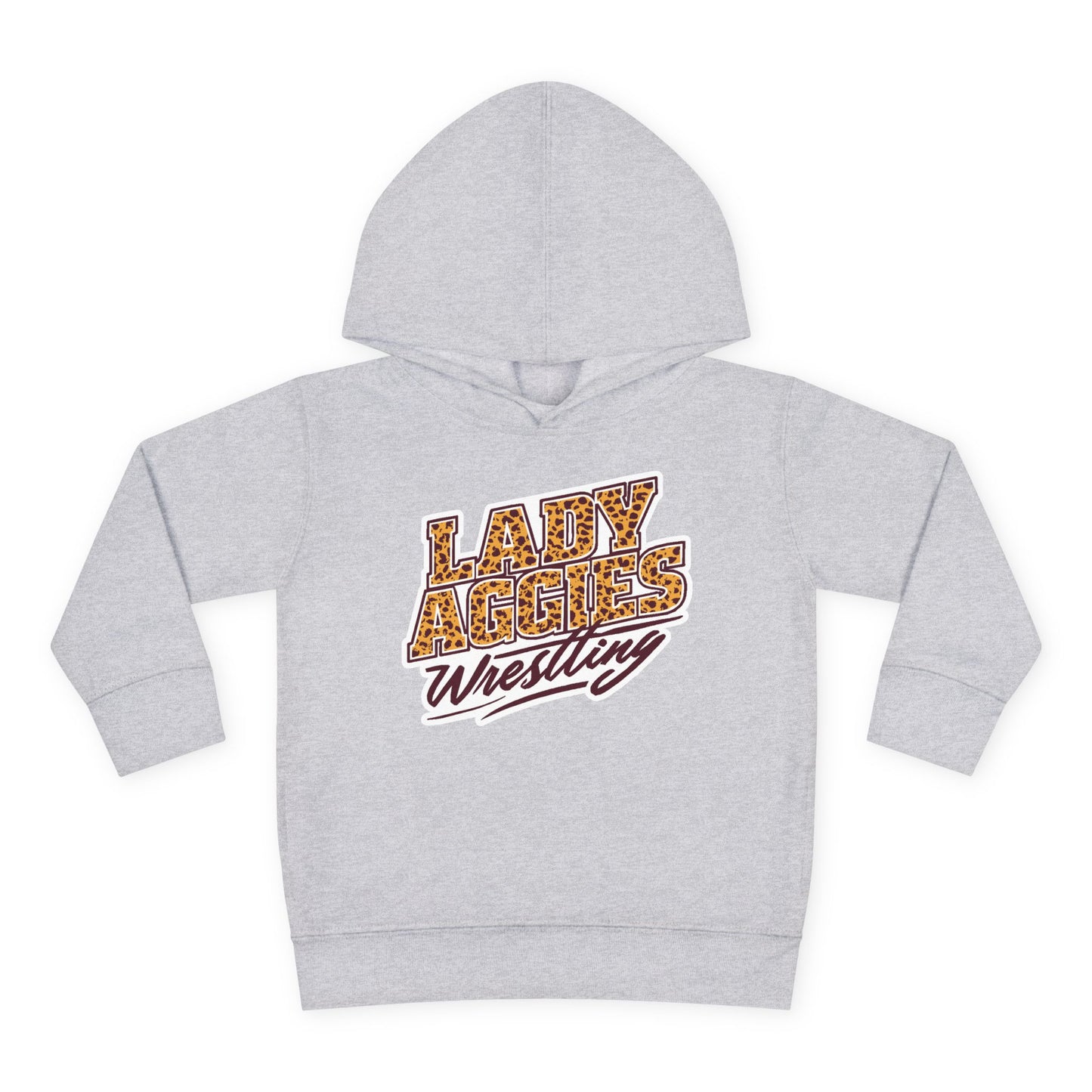 Toddler Hoodie Sweatshirt \ Hamilton Aggies Wrestling \ HAWG3