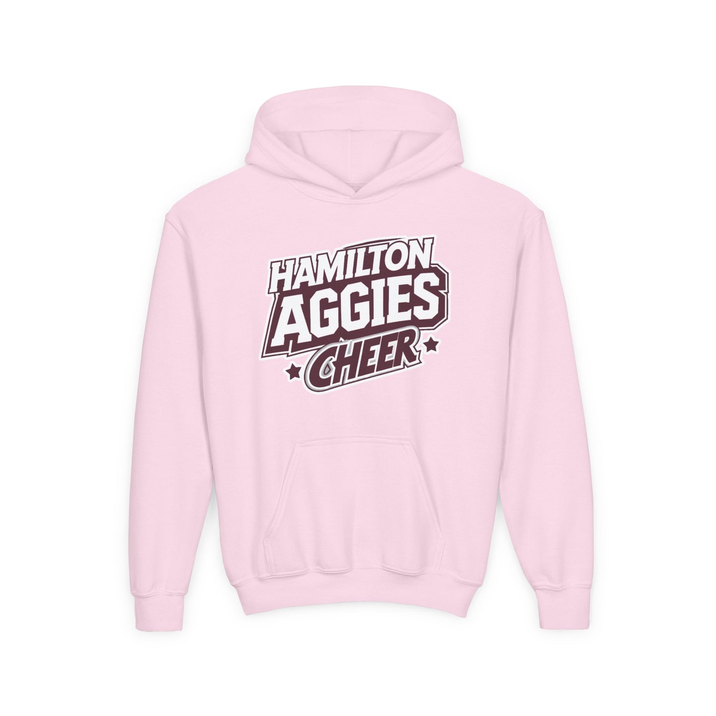 Youth Hoodie Sweatshirt \ Hamilton Aggies Cheer \ HAC1