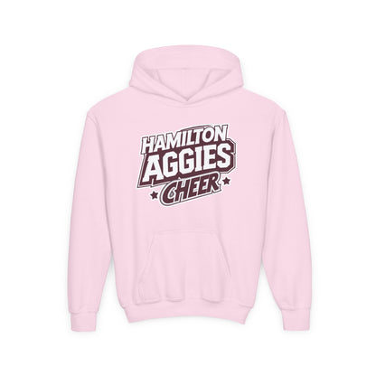 Youth Hoodie Sweatshirt \ Hamilton Aggies Cheer \ HAC1
