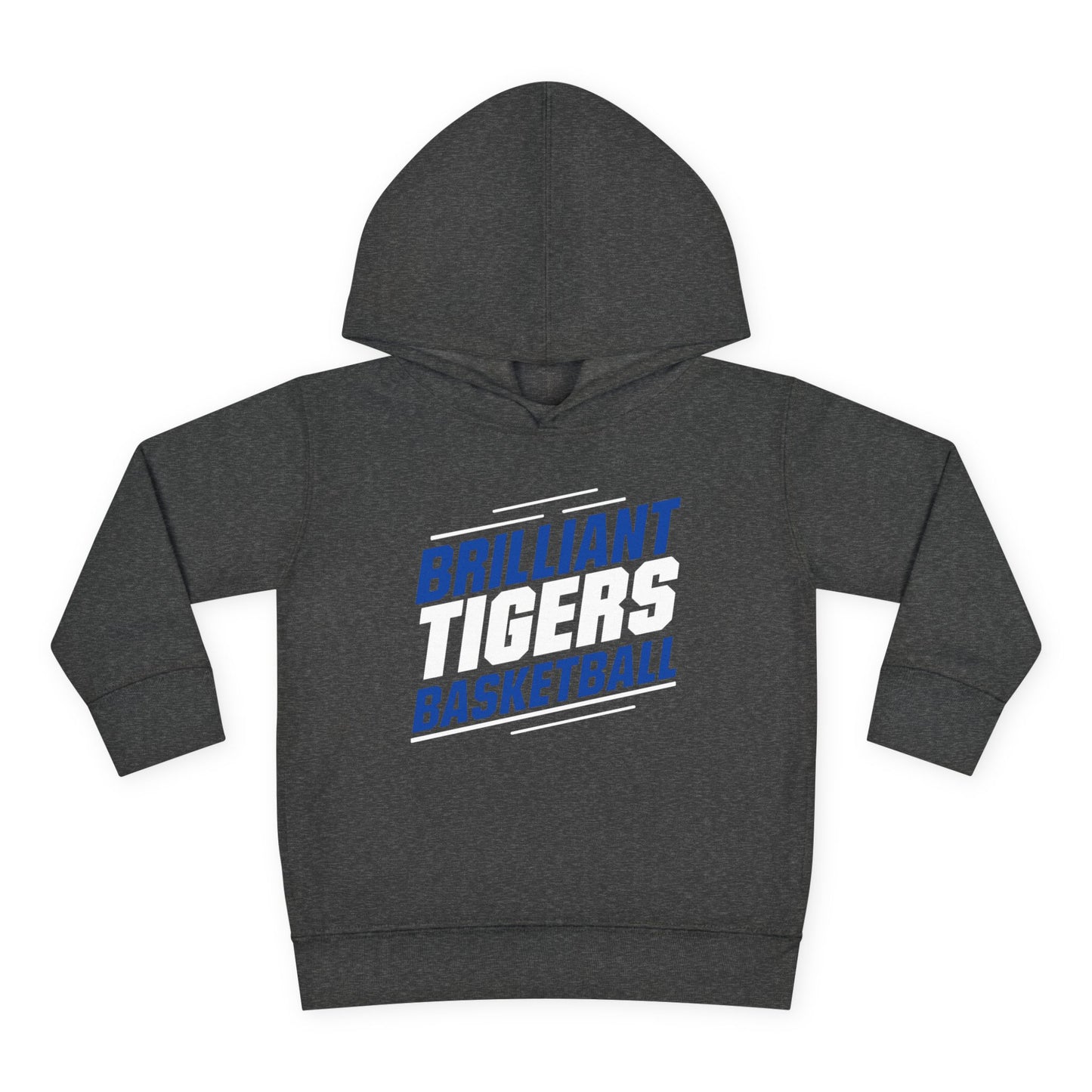 Toddler Hoodie Sweatshirt \ Brilliant Tigers Basketball \ BTBK2