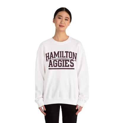 Adult Crewneck Sweatshirt \ Hamilton Aggies \ HA2