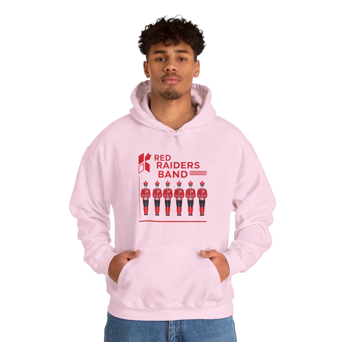 Adult Hoodie Sweatshirt \ Marion County Red Raiders Band \ MCB1