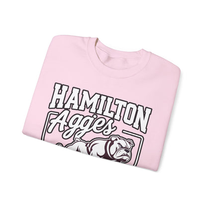 Adult Crewneck Sweatshirt \ Hamilton Aggies Cross-Country \ HCC2