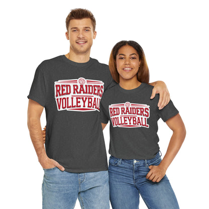 Adult Tee \ Marion County Red Raiders Volleyball \ MCV2