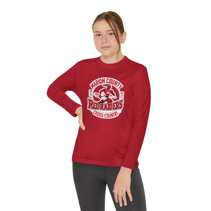 Youth Long Sleeve Tee \ Marion County Red Raiders Cross-Country \ MCCC2