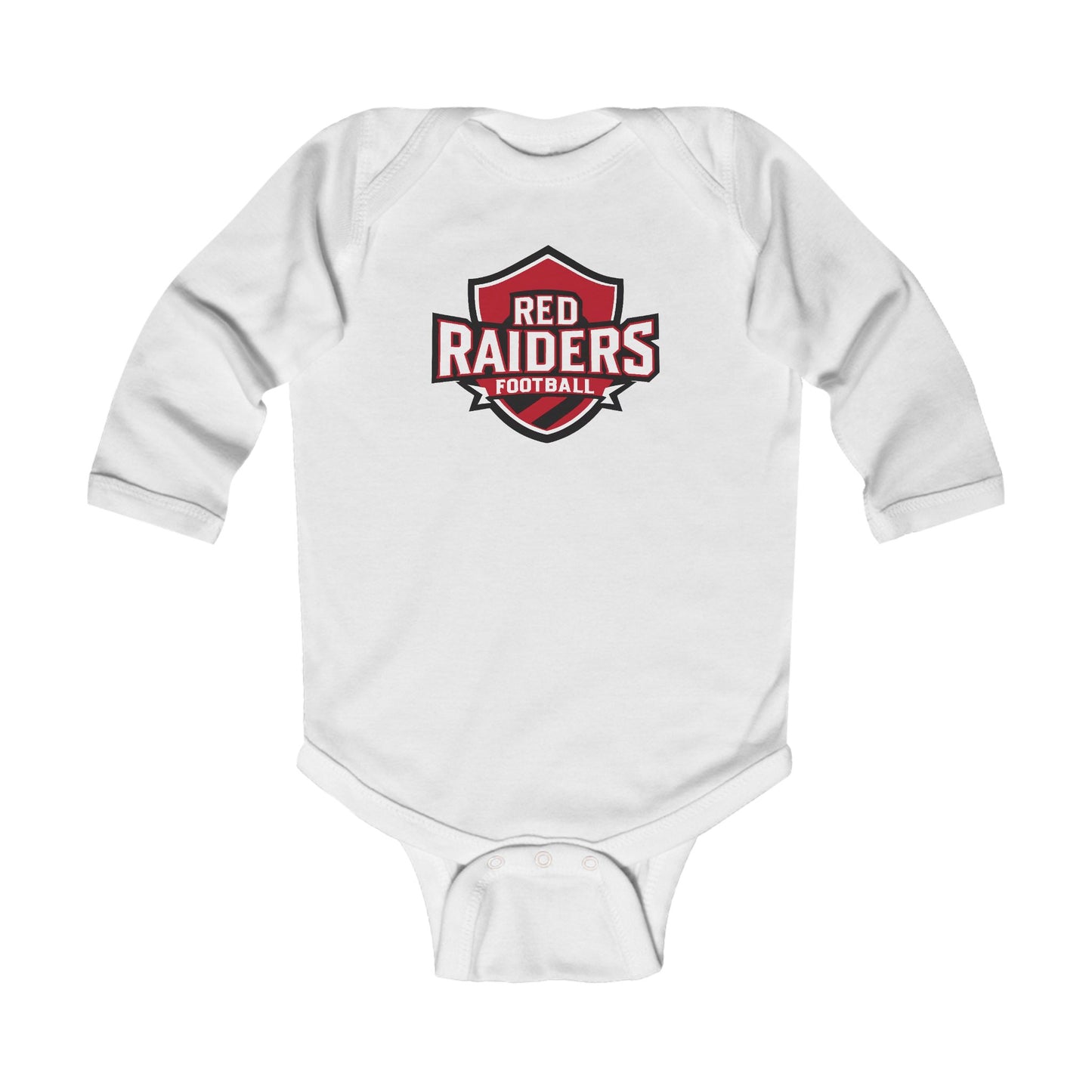 Long Sleeve Baby Bodysuit \ Marion County Red Raiders Football \ MCF2