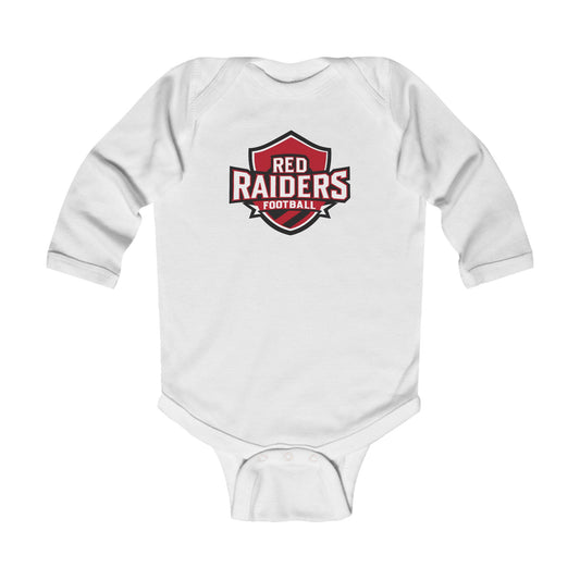Long Sleeve Baby Bodysuit \ Marion County Red Raiders Football \ MCF2