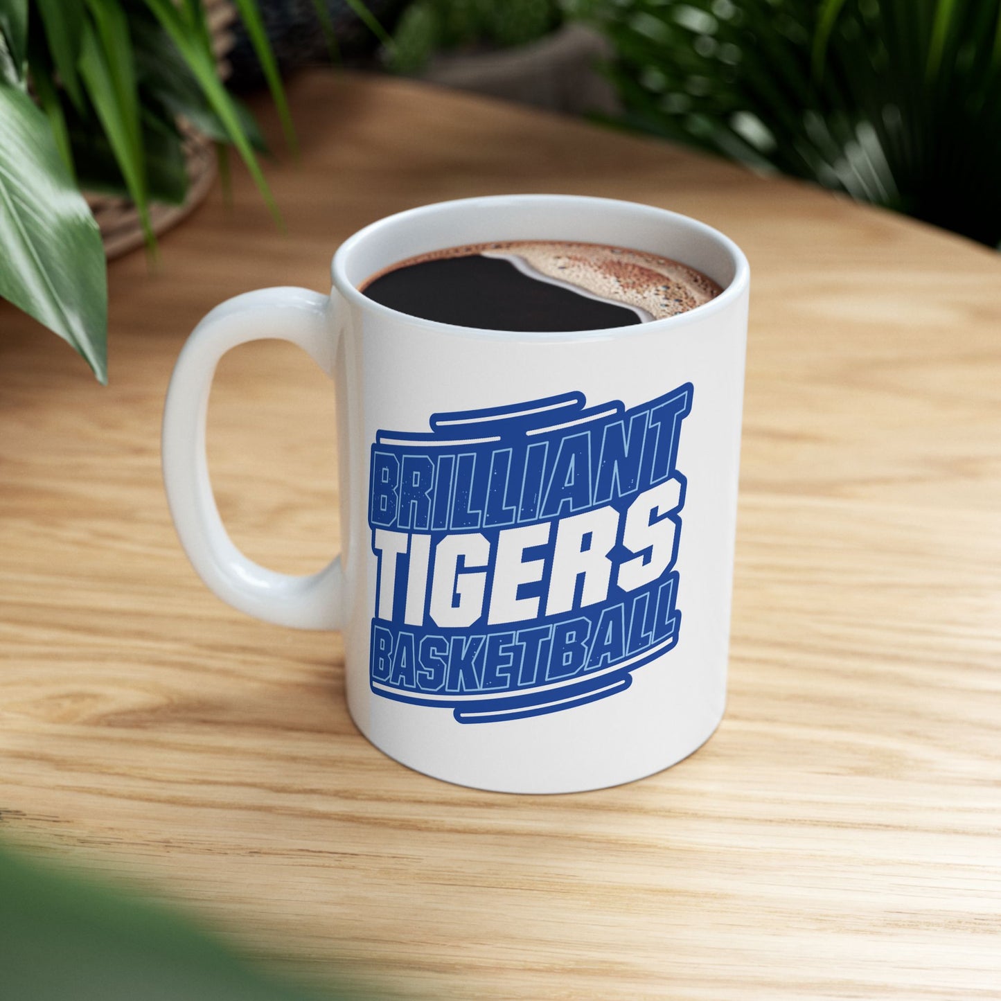 Coffee Mug \ Brilliant Tigers Basketball \ BTBK2