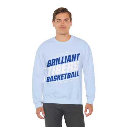 Adult Crewneck Sweatshirt \ Brilliant Tigers Basketball \ BTBK2