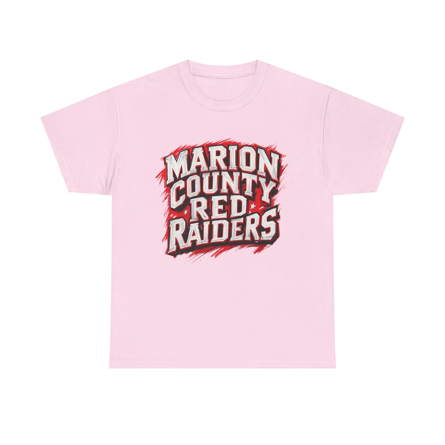 Adult Tee \ Marion County Red Raiders \ MC1