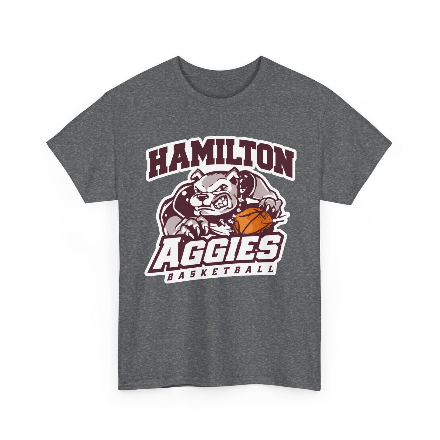 Adult Tee \ Hamilton Aggies Basketball \ HABK1