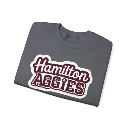 Adult Crewneck Sweatshirt \ Hamilton Aggies \ HAG2