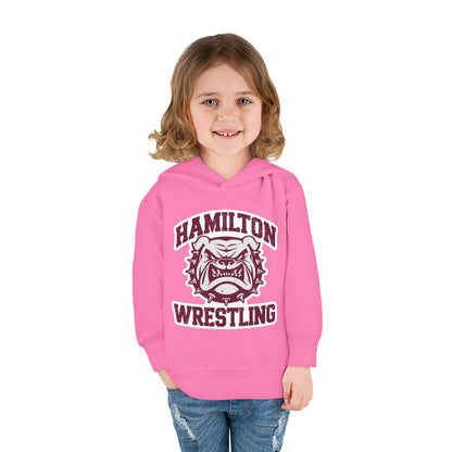 Toddler Hoodie Sweatshirt \ Hamilton Aggies Wrestling \ HAW2