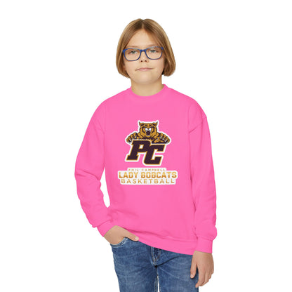 Youth Crewneck Sweatshirt \ Phil Campbell Bobcats Basketball \ PCBBKG1