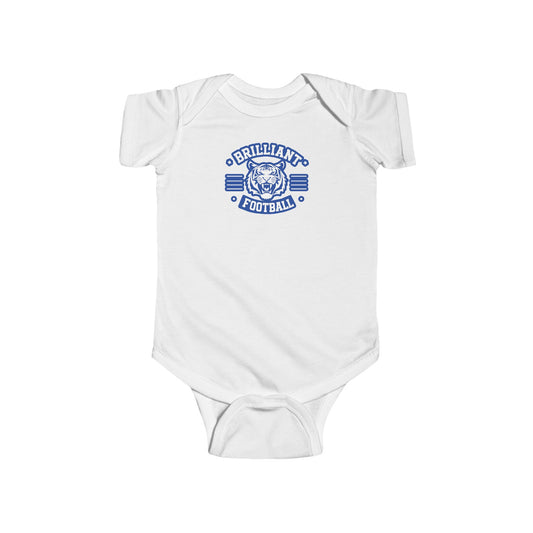 Short Sleeve Baby Bodysuit \ Brilliant Tigers Football \ BTF2
