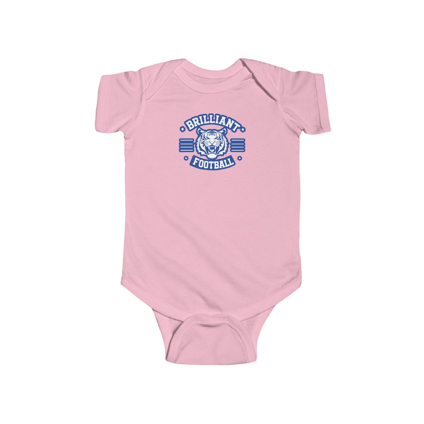 Short Sleeve Baby Bodysuit \ Brilliant Tigers Football \ BTF2