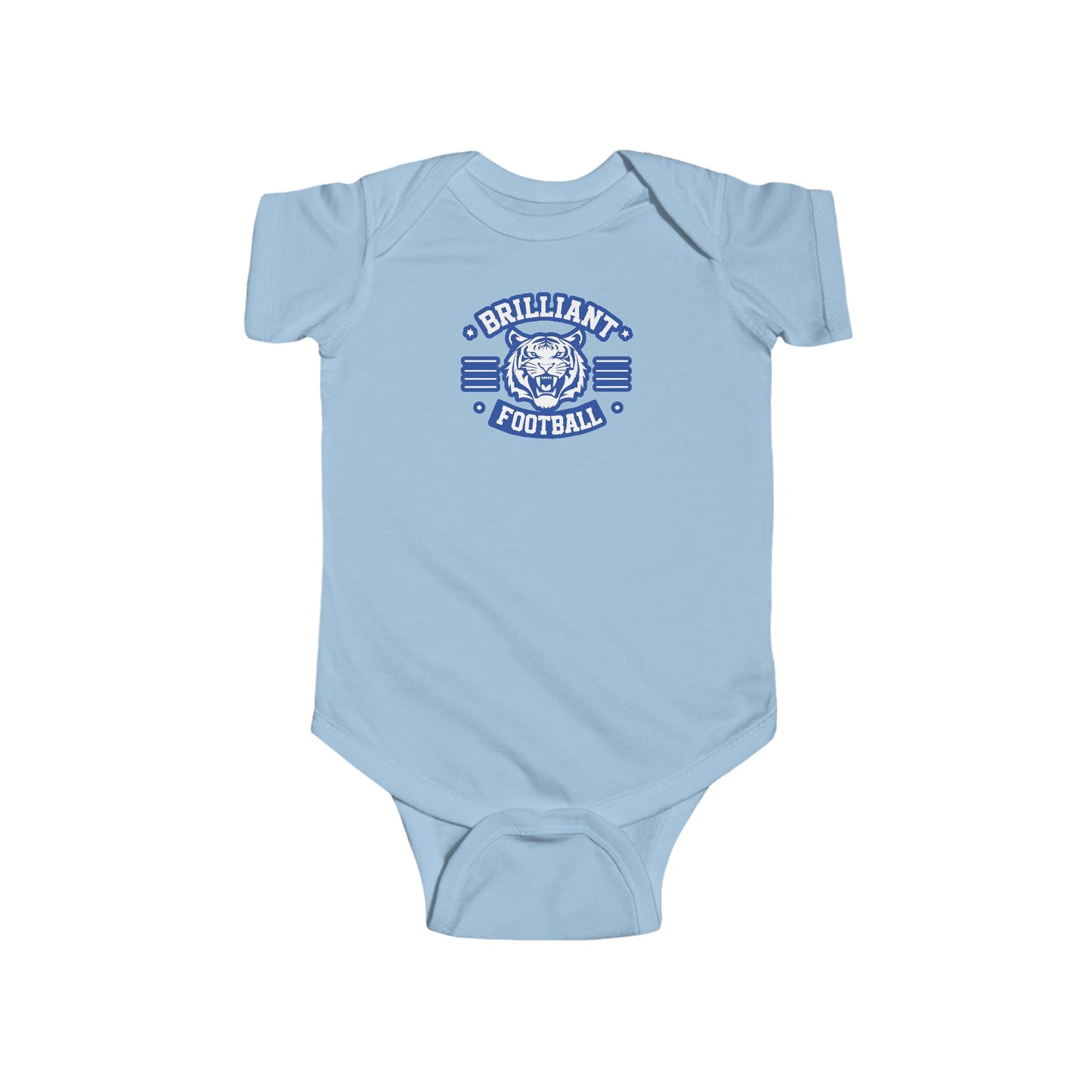 Short Sleeve Baby Bodysuit \ Brilliant Tigers Football \ BTF2