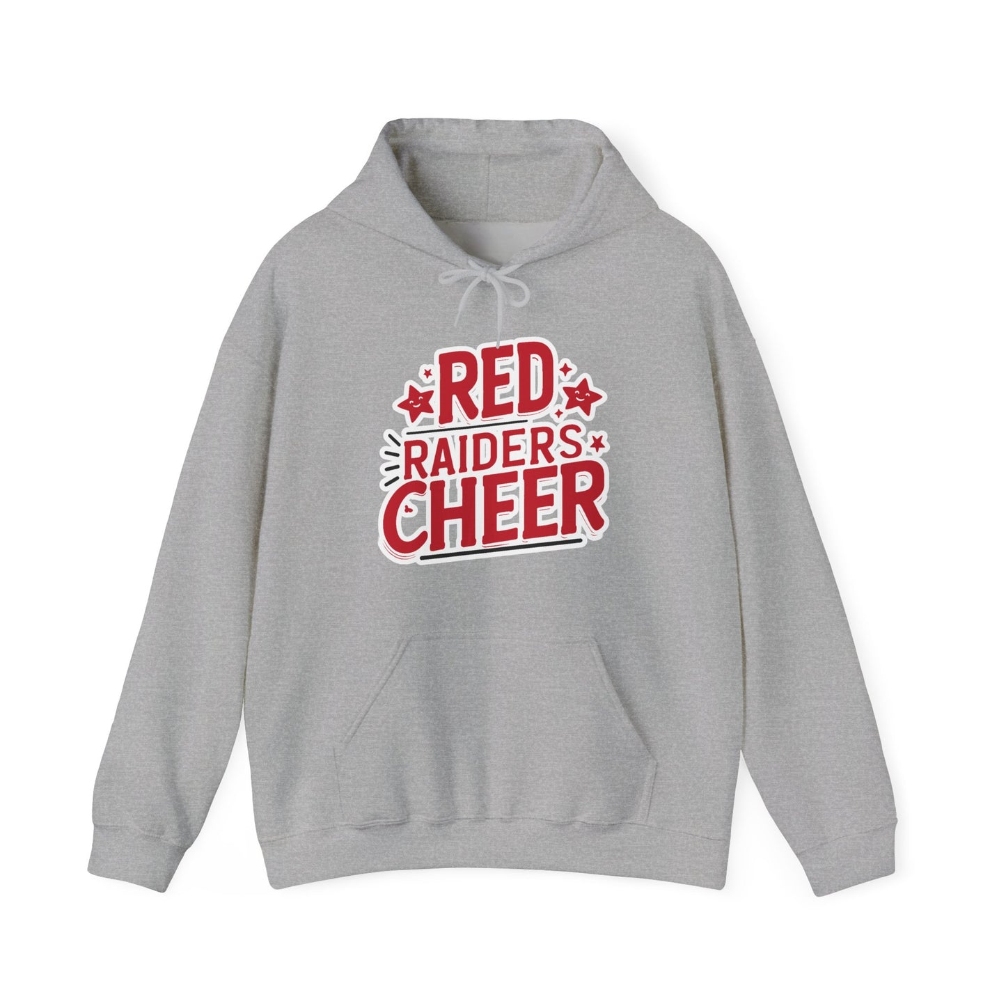Adult Hoodie Sweatshirt \ Marion County Red Raiders Cheer \ MCC2