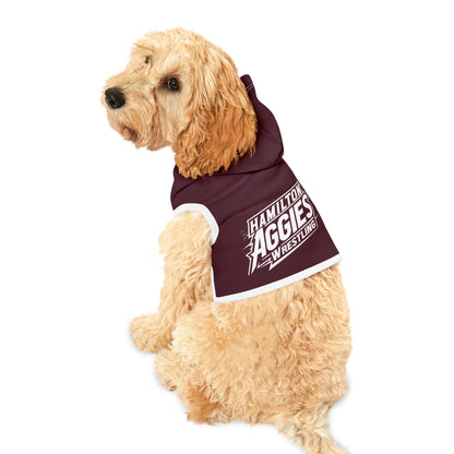 Pet Hoodie \ Hamilton Aggies Wrestling \ HAW1