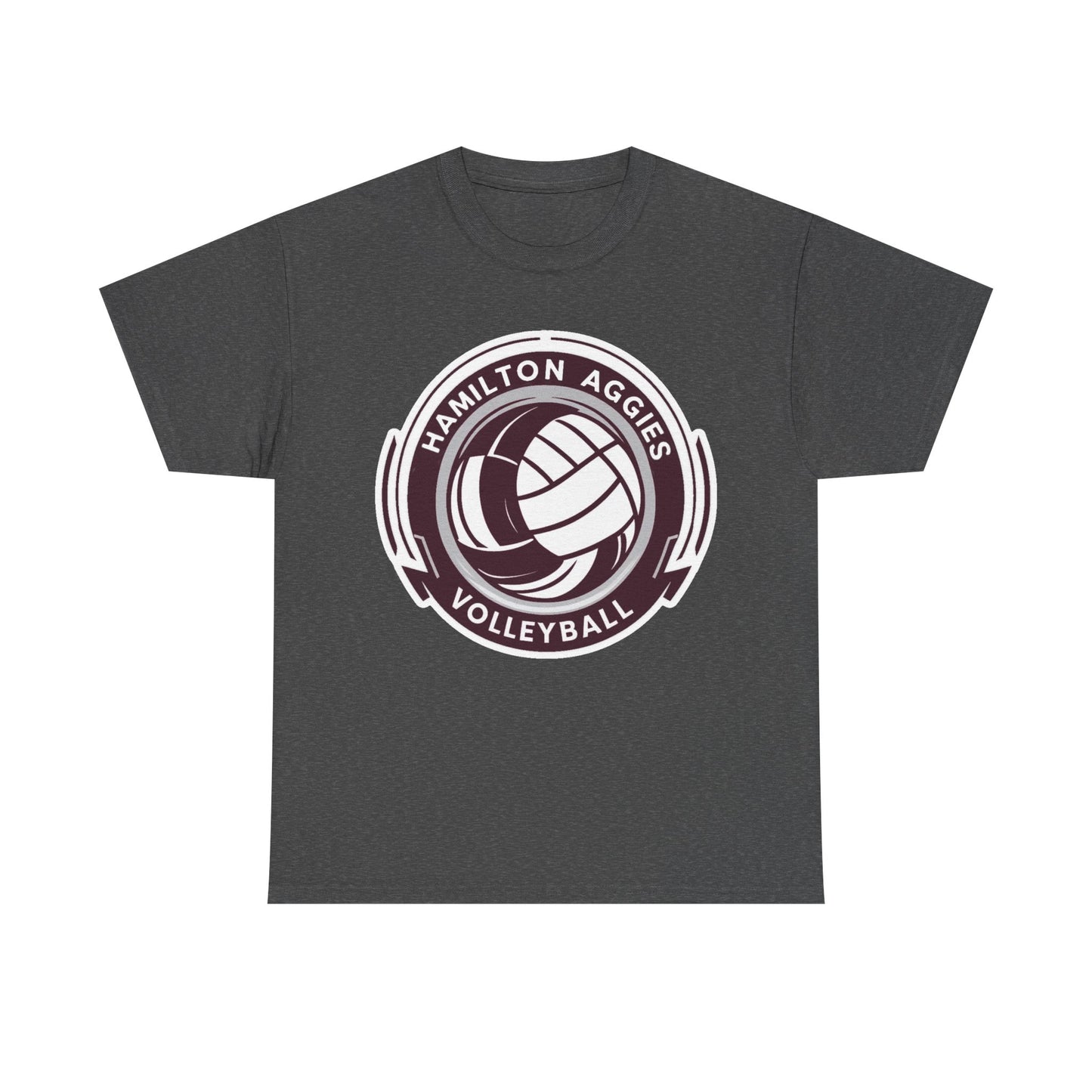 Adult Tee \ Hamilton Aggies Volleyball \ HAV1