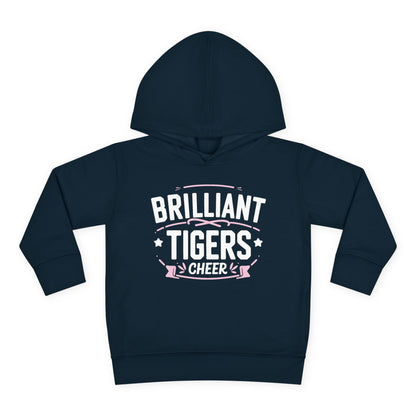 Toddler Hoodie Sweatshirt \ Brilliant Tigers Cheer \ BTC2