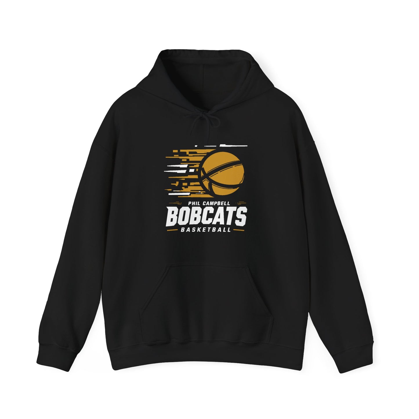 Adult Hoodie Sweatshirt \ Phil Campbell Bobcats Basketball \ PCBBK2