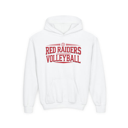 Youth Hoodie Sweatshirt \ Marion County Red Raiders Volleyball \ MCV2