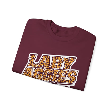 Adult Crewneck Sweatshirt \ Hamilton Aggies Wrestling \ HAWG3