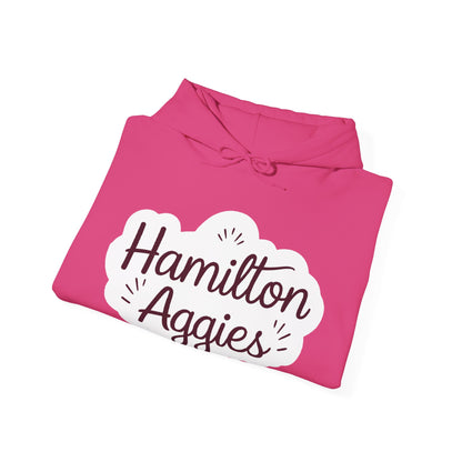 Adult Hoodie Sweatshirt \ Hamilton Aggies \ HAG1