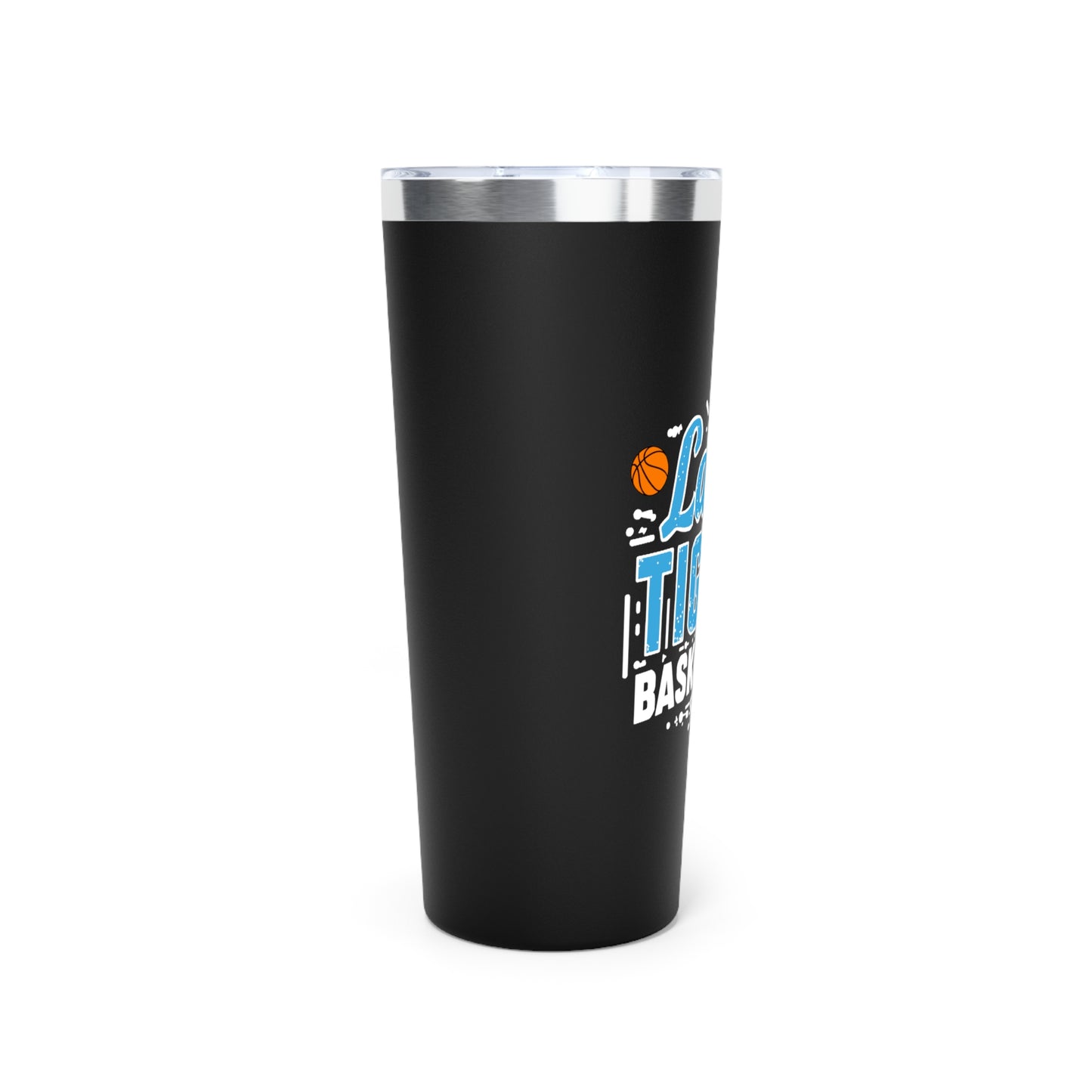 22oz Copper Insulated Tumbler \ Brilliant Tigers Basketball \ BTBKG1