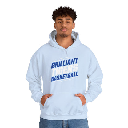 Adult Hoodie Sweatshirt \ Brilliant Tigers Basketball \ BTBK2