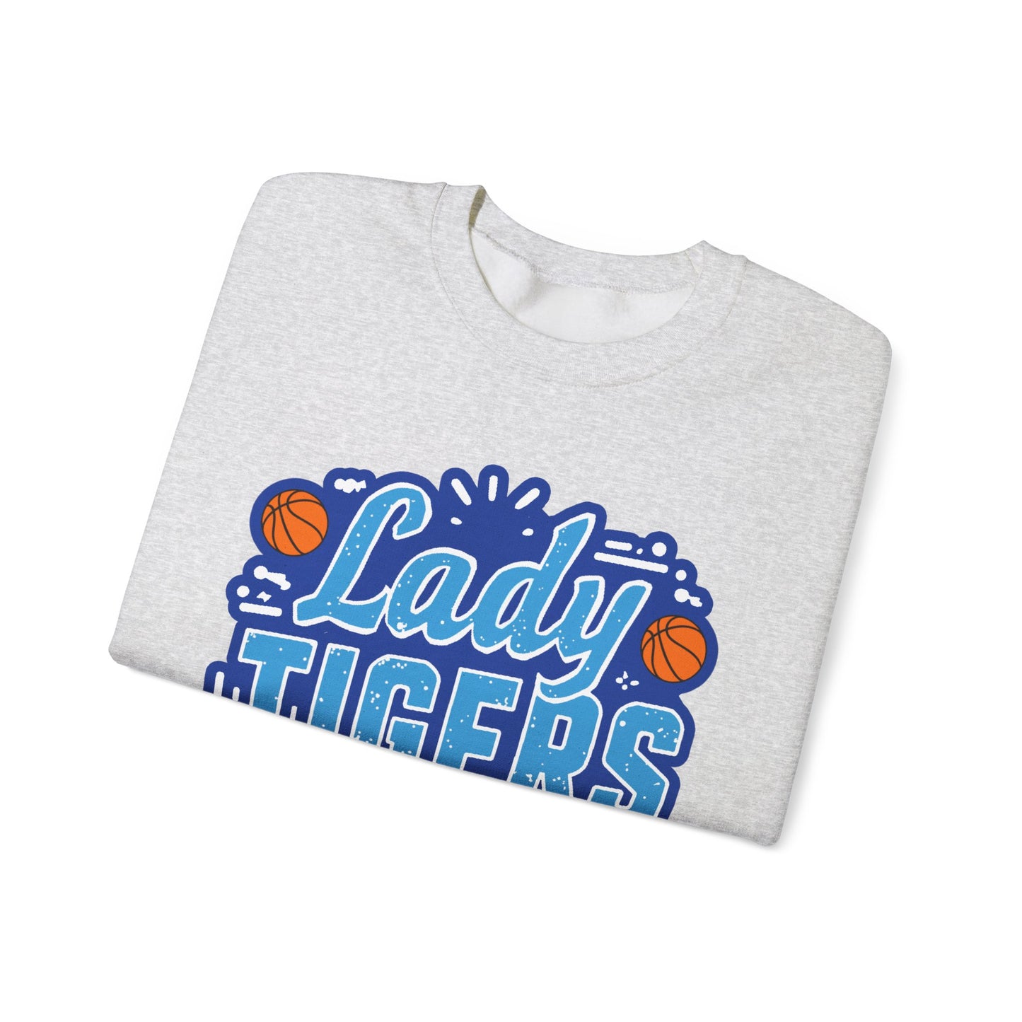 Adult Crewneck Sweatshirt \ Brilliant Tigers Basketball \ BTBKG1