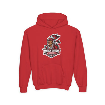 Youth Hoodie Sweatshirt \ Marion County Red Raiders \ MC2