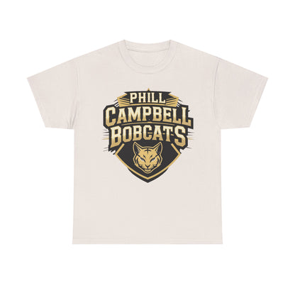Adult Tee \ Phill Campbell Bobcats \ PCB1