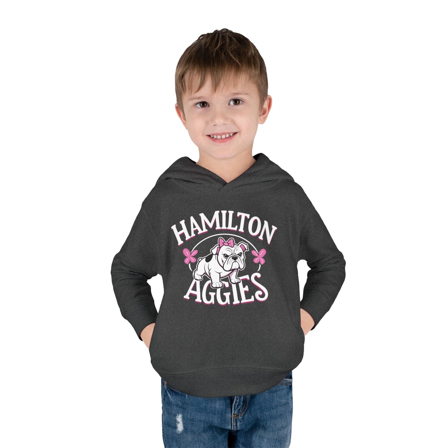 Toddler Hoodie Sweatshirt \ Hamilton Aggies \ HAG4