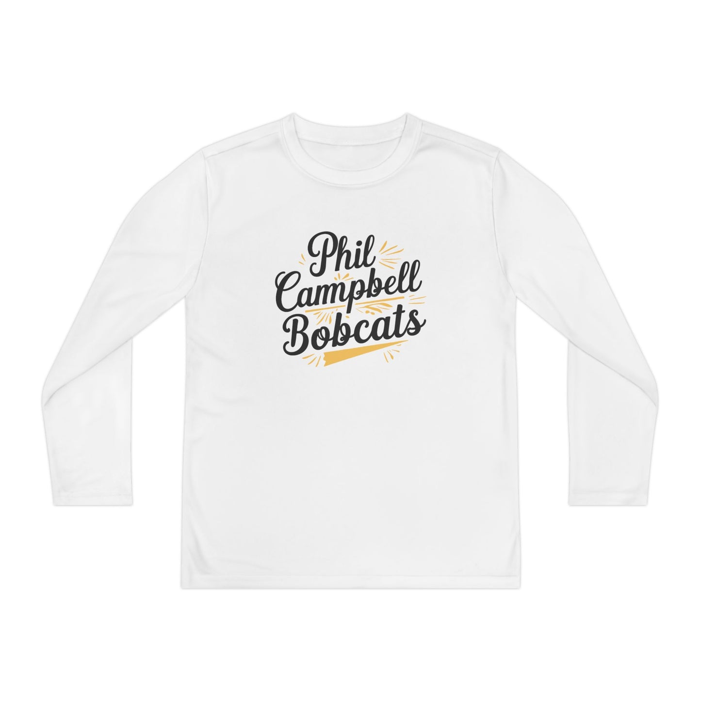 Youth Long Sleeve Tee \ Phil Campbell Bobcats \ PCBG2