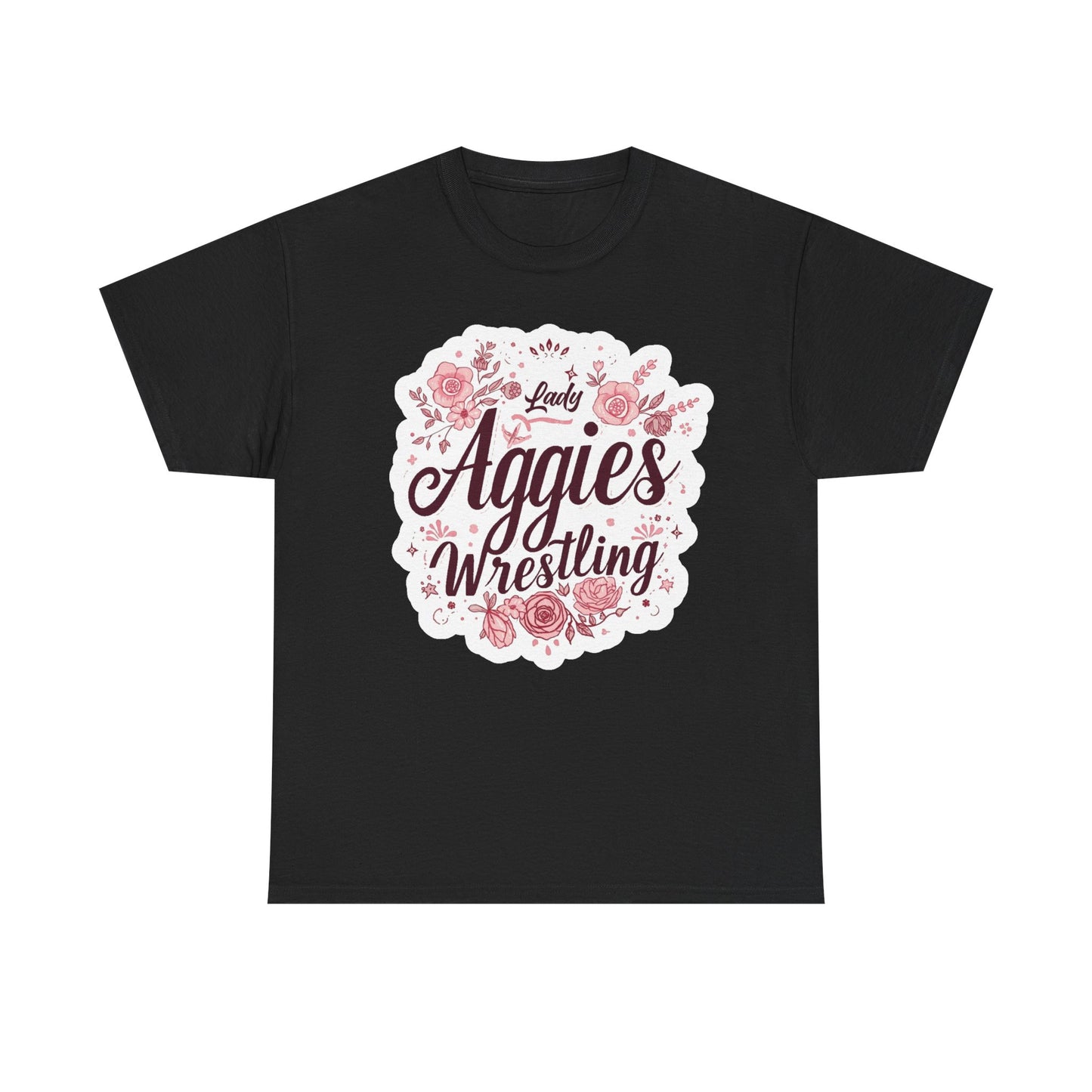 Adult Tee \ Hamilton Aggies Wrestling \ HAWG1