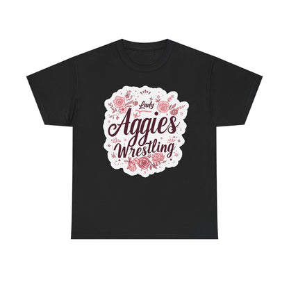 Adult Tee \ Hamilton Aggies Wrestling \ HAWG1