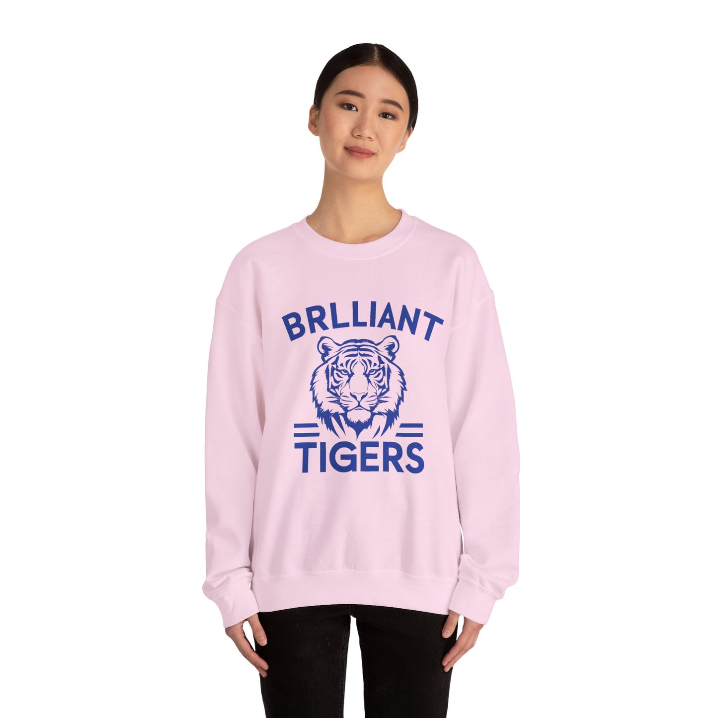Adult Crewneck Sweatshirt \ Brilliant Tigers \ BT1