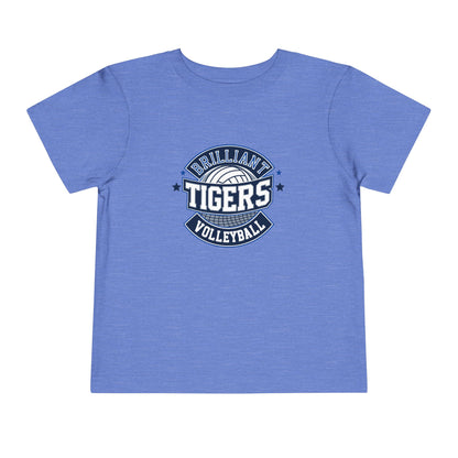 Toddler Tee \ Brilliant Tigers Volleyball \ BTV1