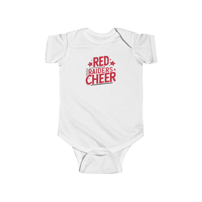 Short Sleeve Baby Bodysuit \ Marion County Red Raiders Cheer \ MCC2