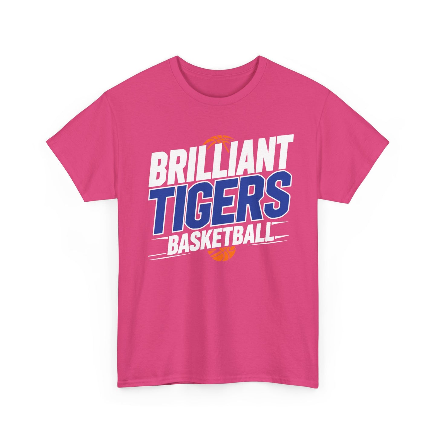 Adult Tee \ Brilliant Tigers Basketball \ BTBK1