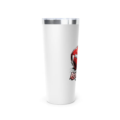 22oz Copper Insulated Tumbler \ Marion County Red Raiders Football \ MCF1