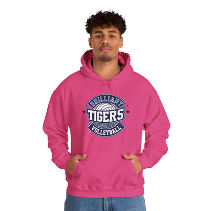 Adult Hoodie Sweatshirt \ Brilliant Tigers Volleyball \ BTV1
